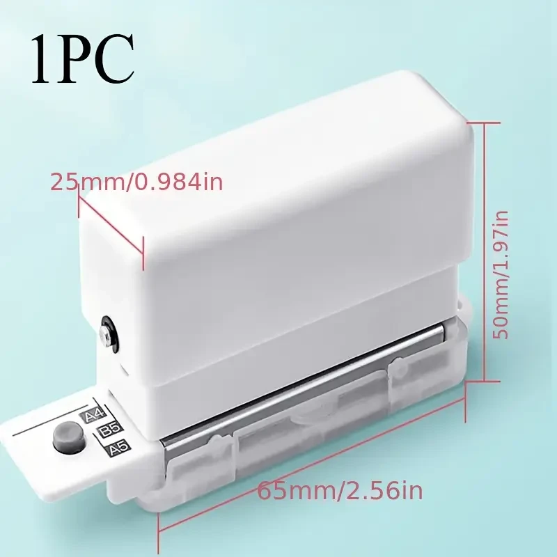 Adjustable 6-Hole Paper Punch for Planners