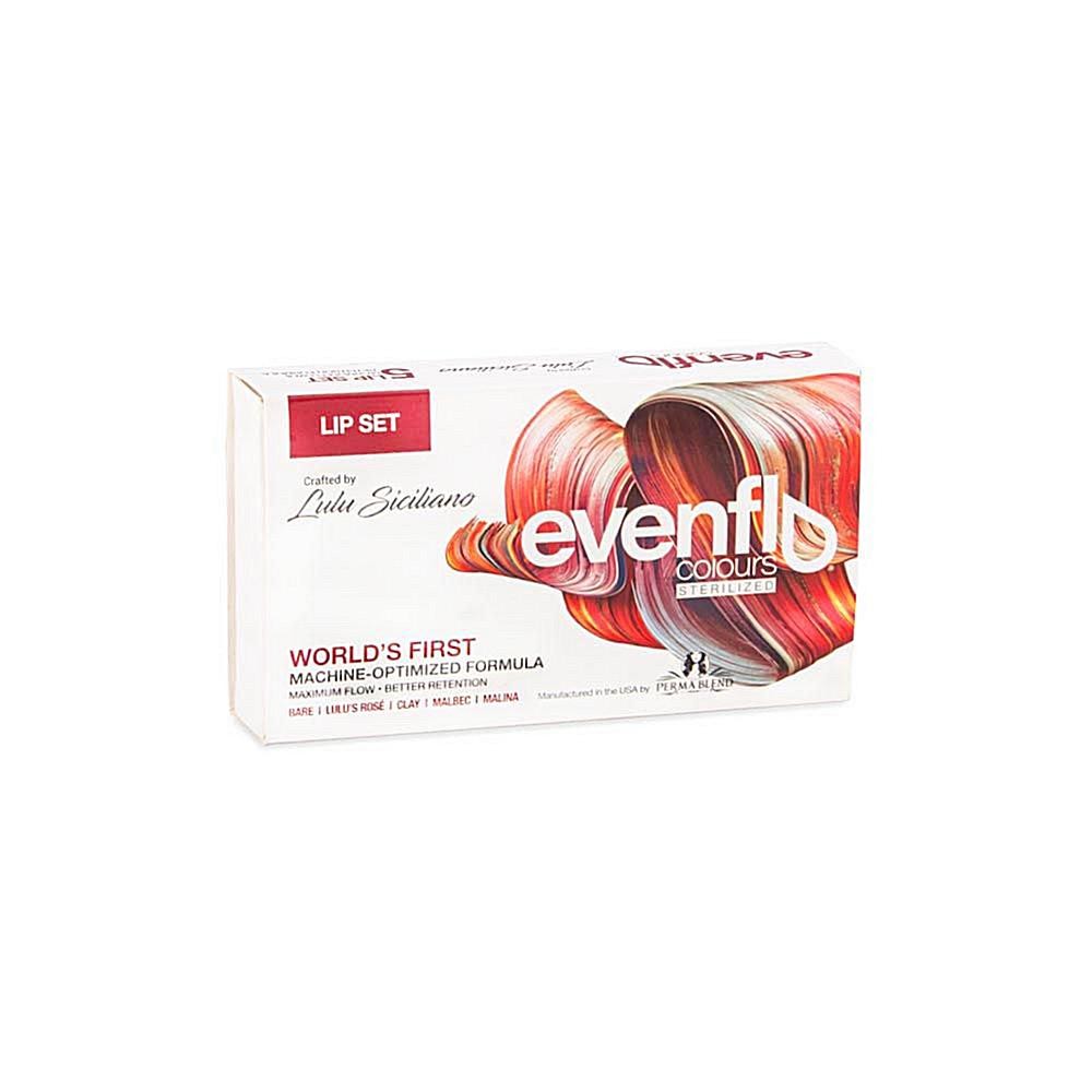 Evenflo Lip Set of 5 By Perma Blend  1/2oz Bottles