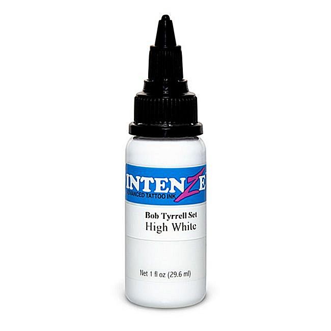 High White  Intenze Tattoo Ink
