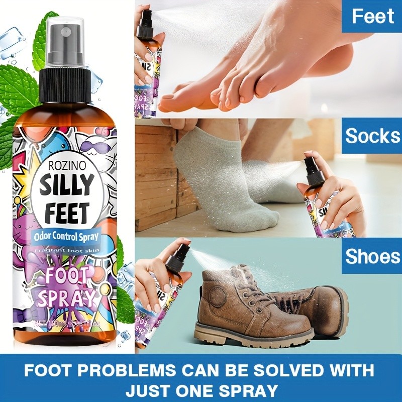 ROZINO Magical Foot Deodorant Spray