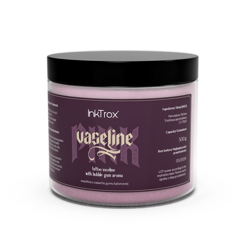 Pink Bubblegum Vaseline 500g  INKTROX By Kwadron