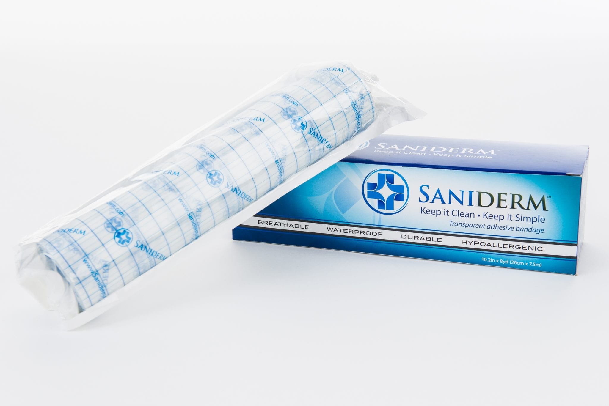 Saniderm Tattoo Aftercare Transparent Adhesive Bandage  26cm x 7.5m Roll