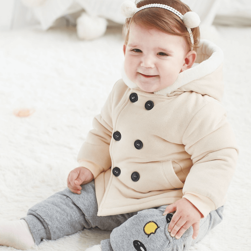 Hooded Suit Girls Jacket | 9m - 4y
