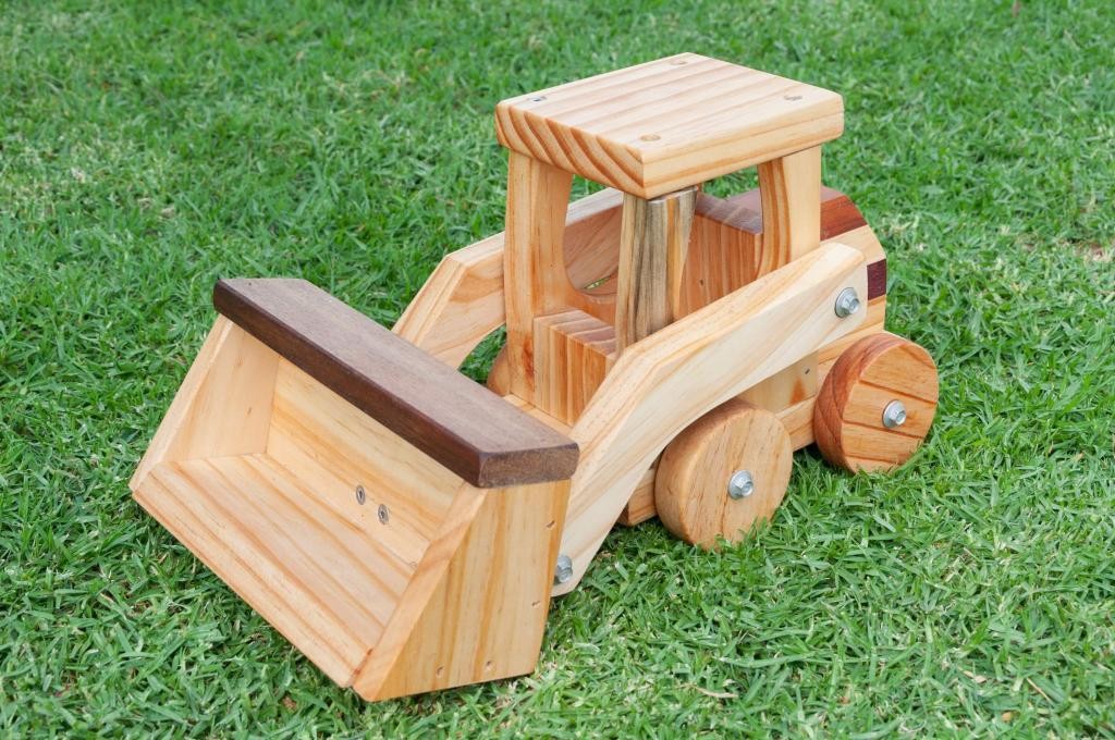 NZ Handmade Wooden Front End Loader