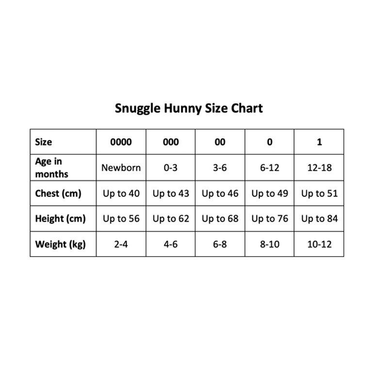 Snuggle Hunny Growsuit | Belle | Multiple-Size