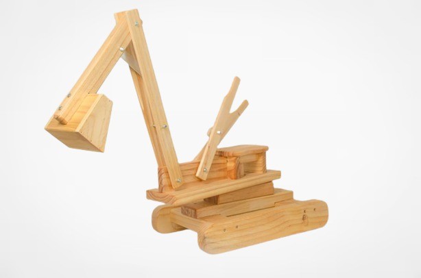 The Wooden Sand Digger: Handcrafted NZ Toy for Creative Fun