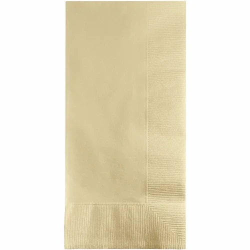 Ivory Dinner Napkins - Pack of 50