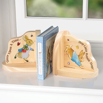 Peter Rabbit Wooden Books Ends