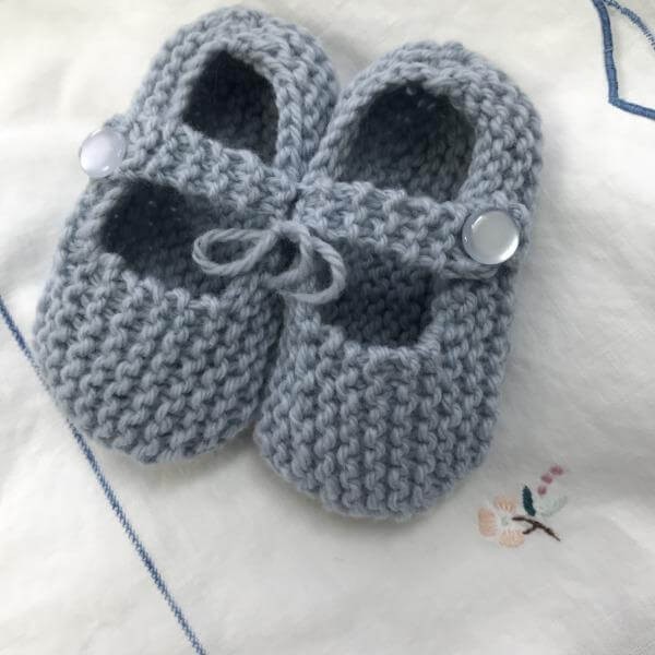 Baby Hand Knitted booties  | Handmade