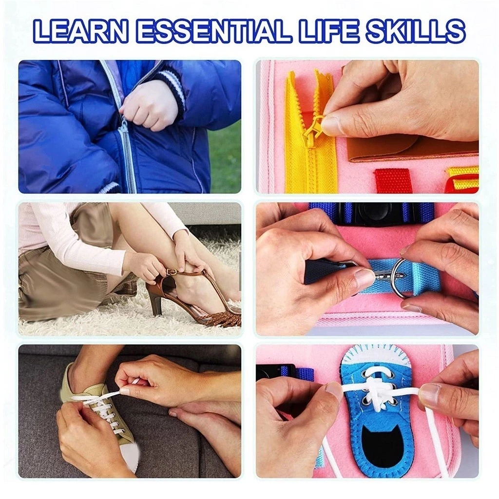 Montessori Toys Busy Board For Children's Sensory Development educational toys for children Activity Book