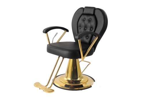 Comfortable Golden Massage Hair Salon Chair