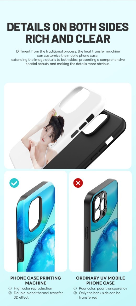 Phone Case Transfer Printing Press Shell Heat Transfer Machine Phone Case Printer