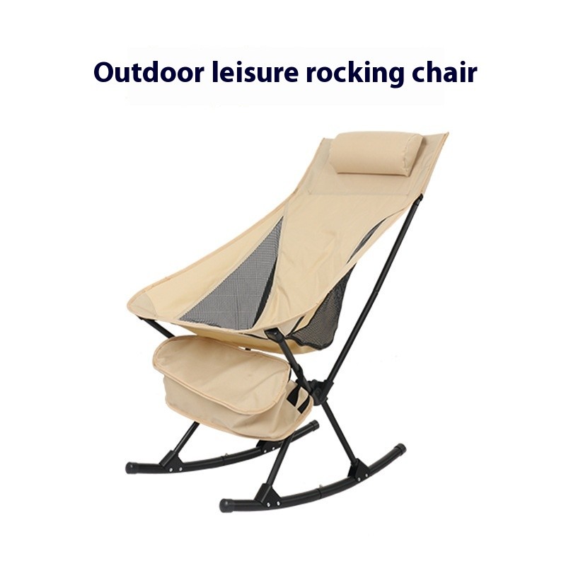 Outdoor Leisure Folding And High Backrest Space Chair