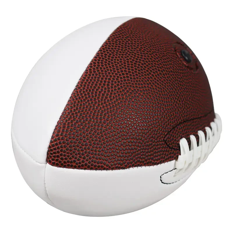 Customizable Autograph Rugby Ball - Official Size 7, Brown & Black | Perfect for Training & Gifts | Enhances Throwing & Catching Skills