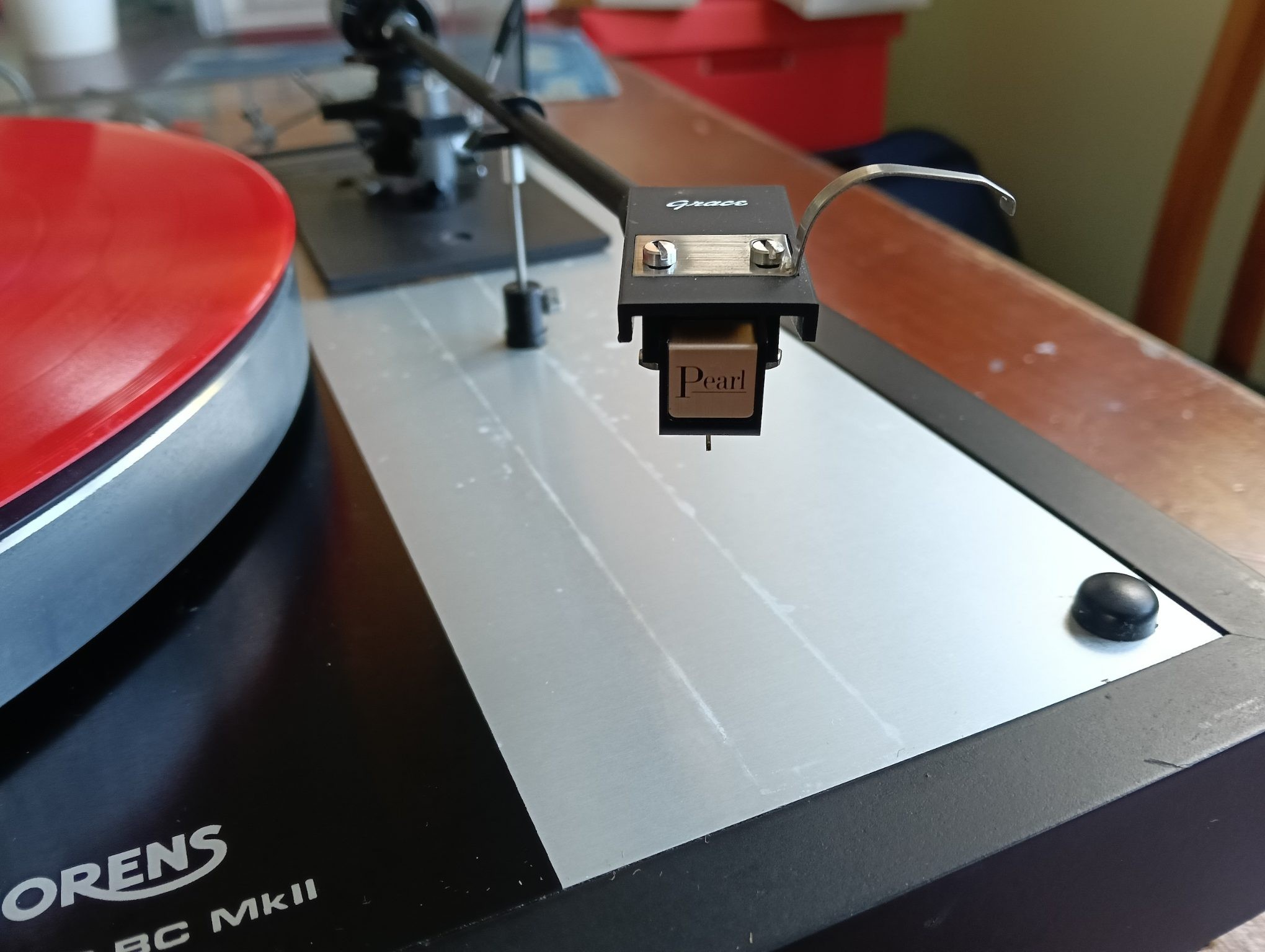 Thorens TD 160 BC MKII with Grace G-707 Tonearm and Sumiko Pearl Cartridge