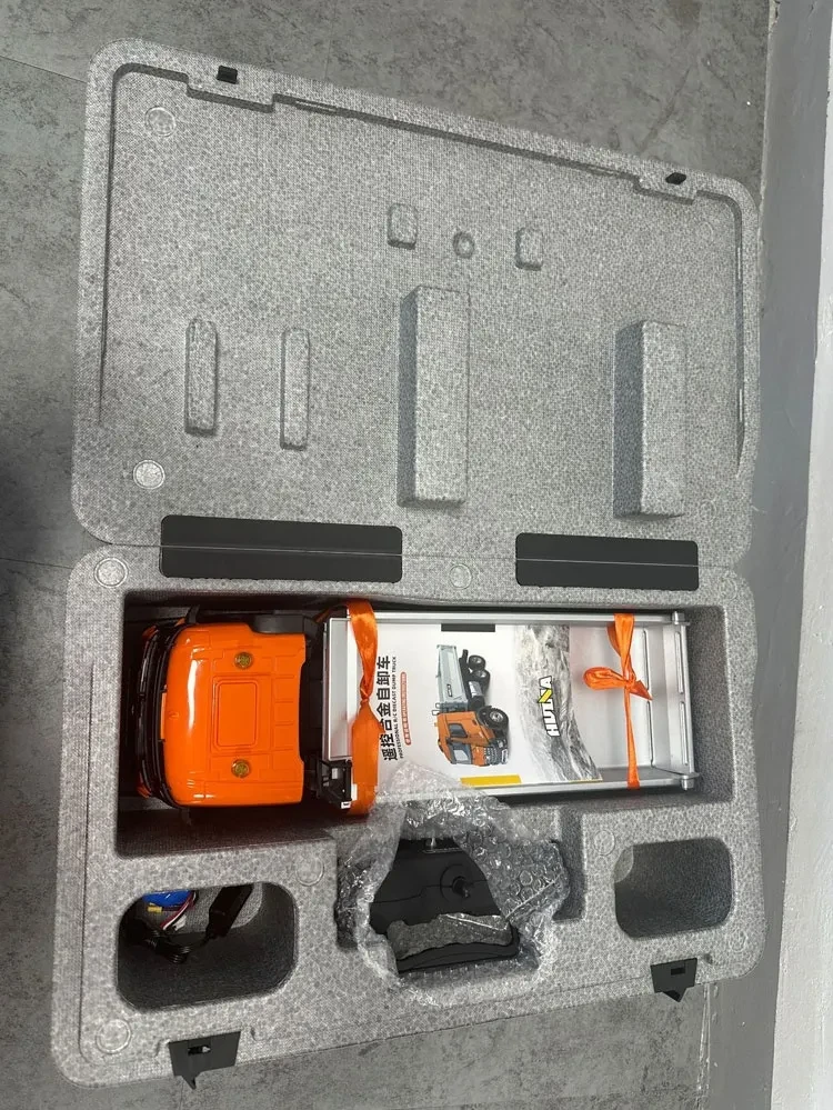 Alloy Remote Control Dump Truck Engineering Transport Vehicle Toy