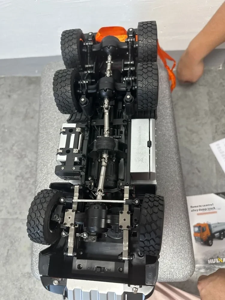 Alloy Remote Control Dump Truck Engineering Transport Vehicle Toy