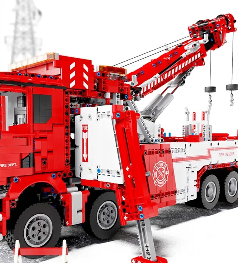 Engineering Series Fire Rescue Vehicle Remote Control Electric