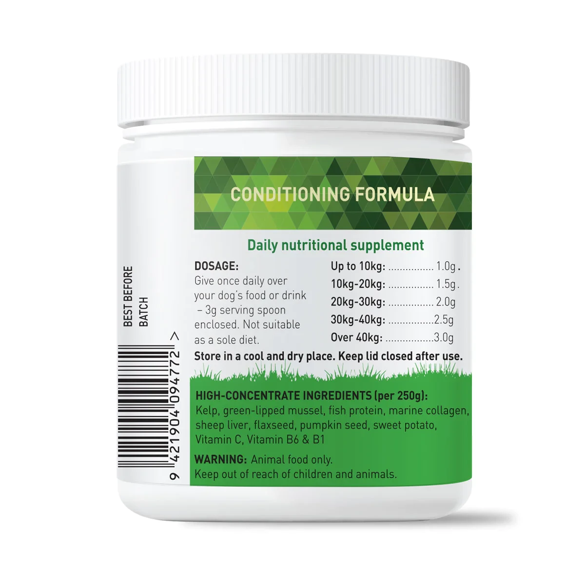 Skin & Coat powder for dogs