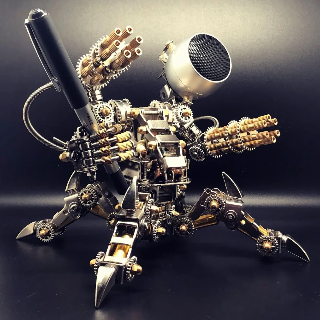 Metal Mecha Bluetooth Audio Ornaments