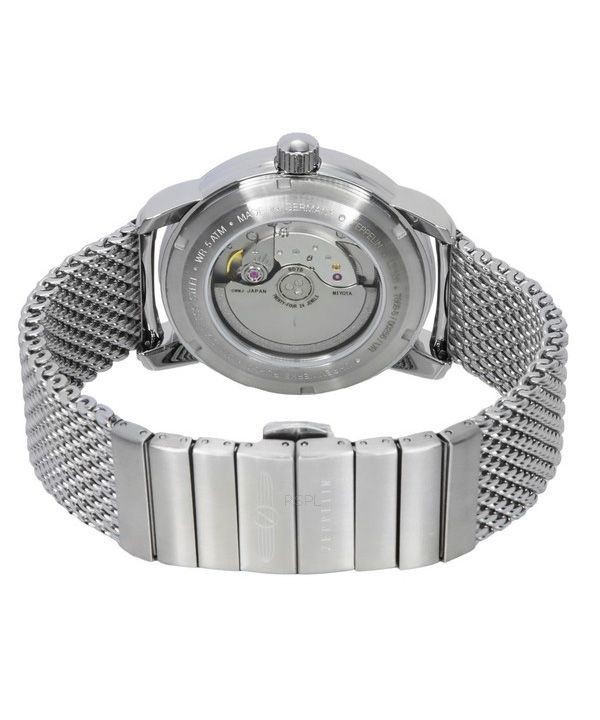 Zeppelin LZ 126 Los Angeles GMT Stainless Steel Beige Dial Automatic 7668M5 Men's Watch