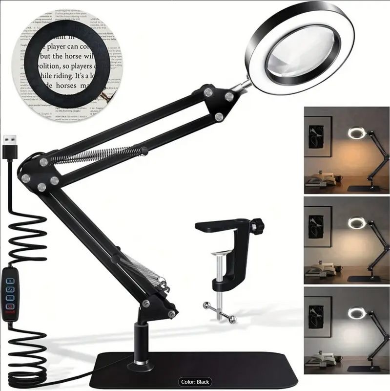 Magnifying Desk Lamp LED Magnifier