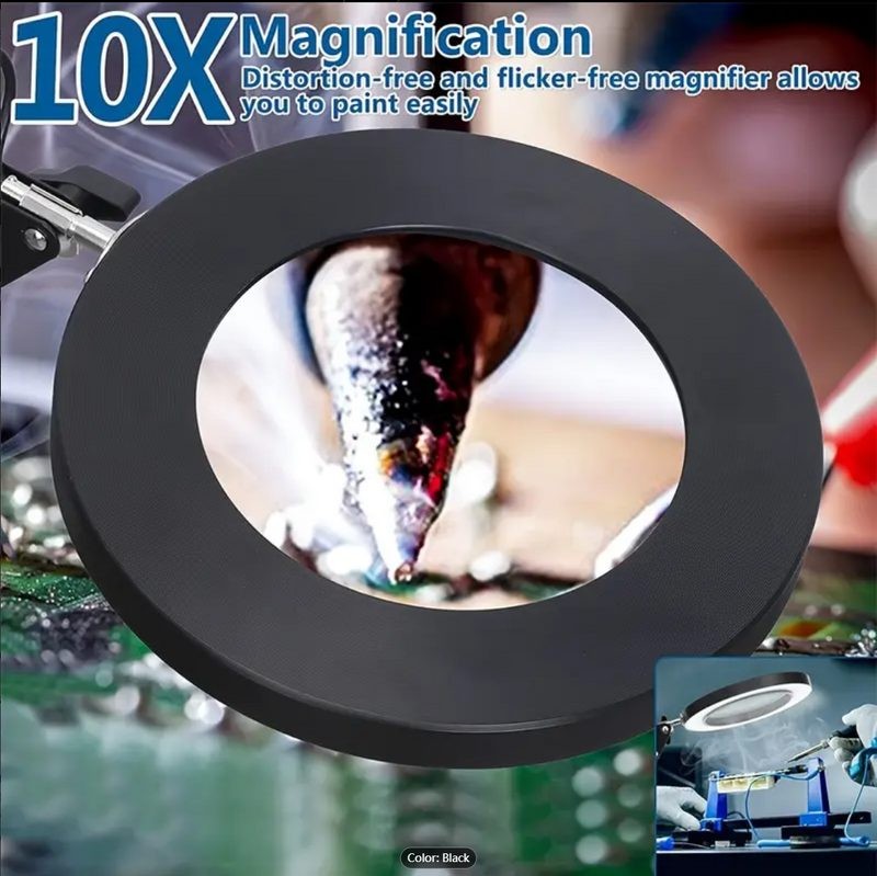 Magnifying Desk Lamp LED Magnifier