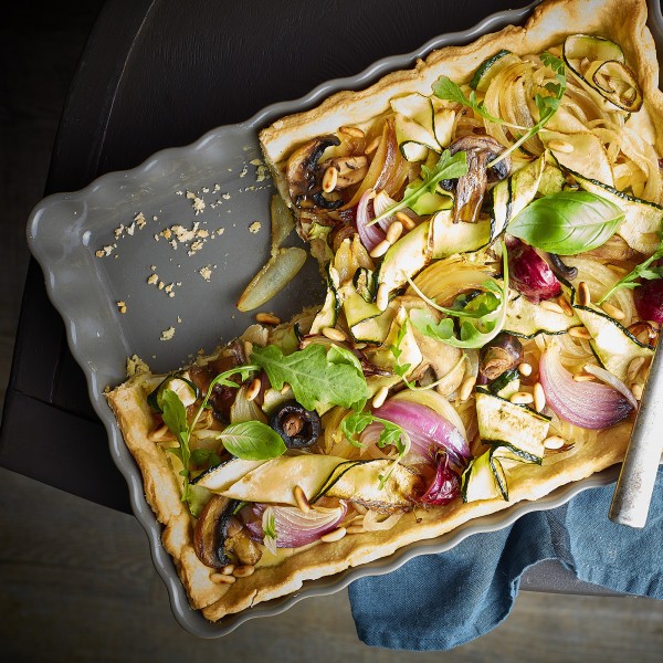 Deep Rectangular Tart Dish - Flour