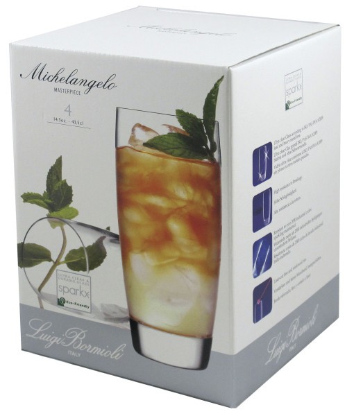 Michelangelo Masterpiece HiBall 435ml - Set 4
