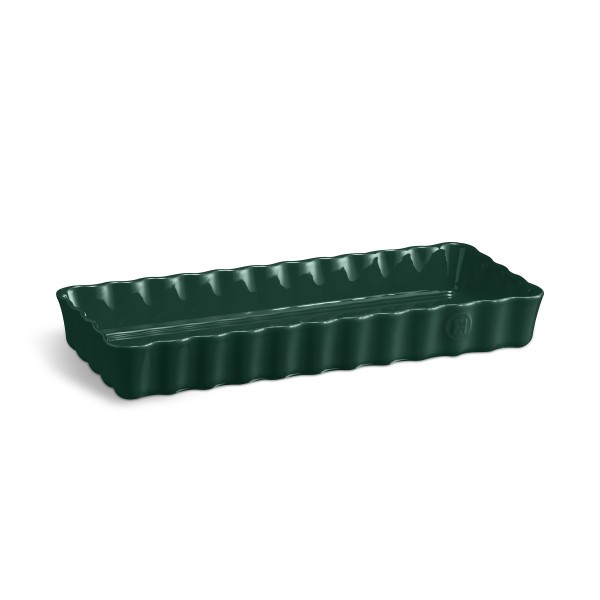 Slim Rectangular Tart Dish - Cedar - Emile Henry