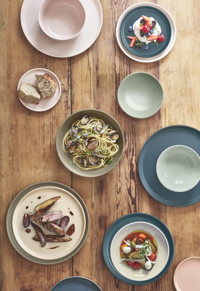 Individual Bowl 15cm - Powder Pink/Ivory - Emile Henry