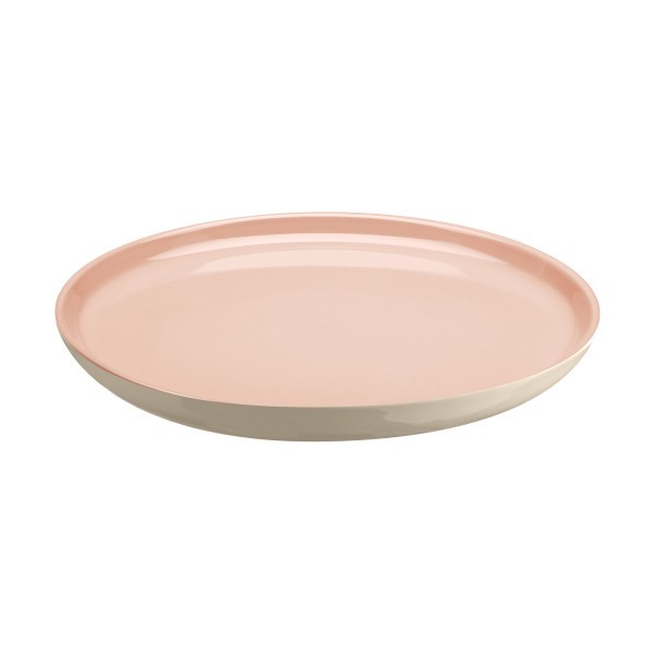 XL Plate 28cm - Powder Pink/Ivory - Emile Henry