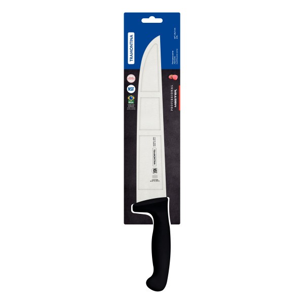 Professional Master Black Meat Knife 10", 26cm - Tramontina