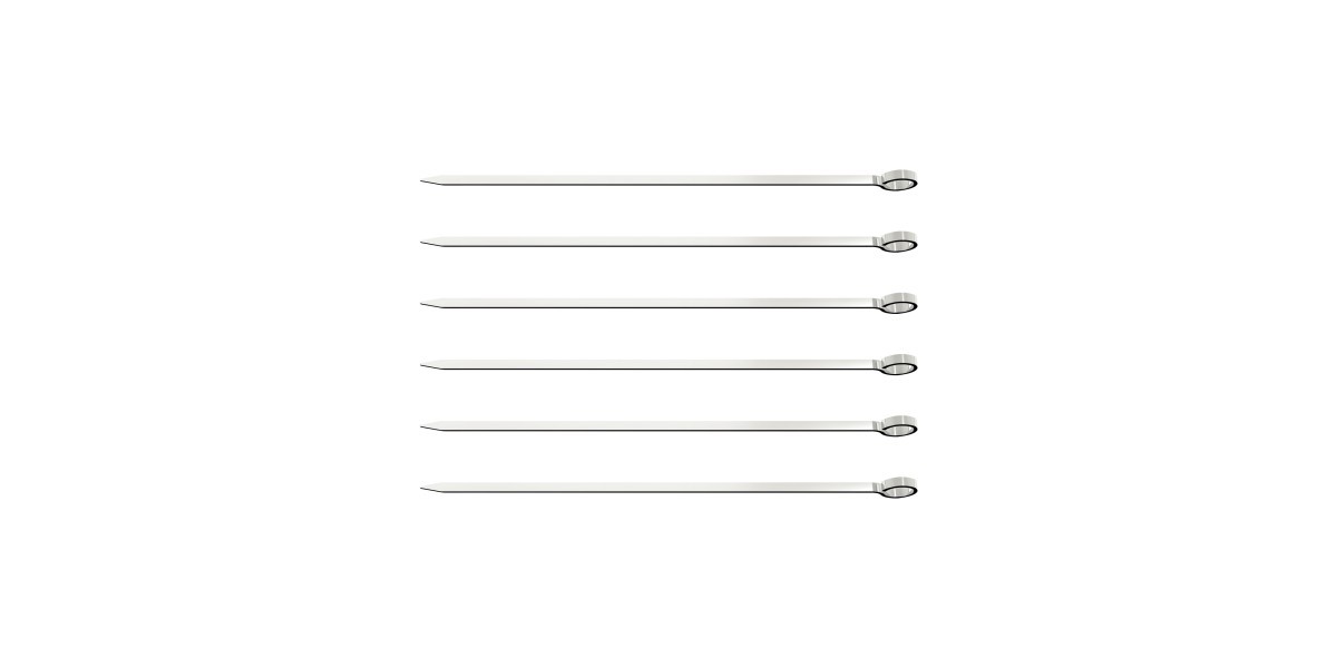 Churrasco Skewer 20cm 6 Piece Set  - Tramontina