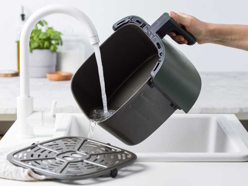 GreenPan Bistro Airfryer 1 basket 7.2L- Pine Green - GreenPan