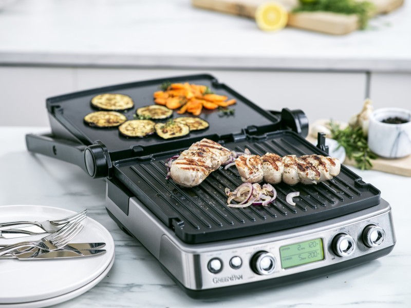 Contact Grill- Stainless Steel - GreenPan