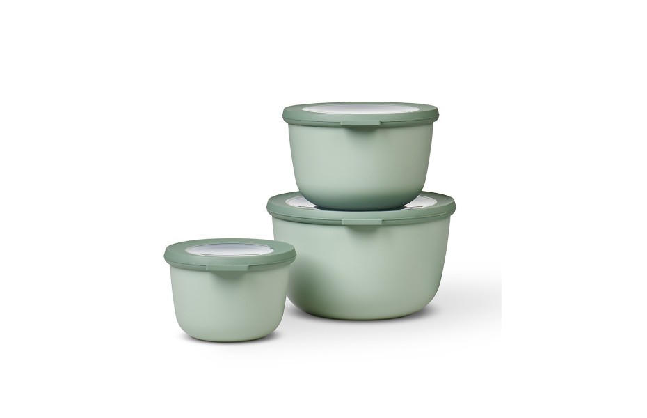 Cirqula Round 3-Piece Large Set Nordic Sage - Mepal