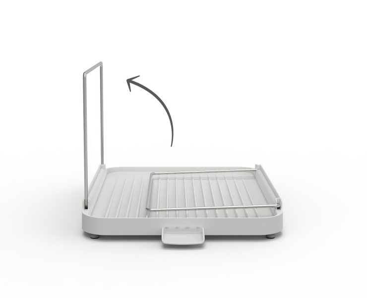 2-tier Dish Rack - Grey  - Joseph Joseph Duo