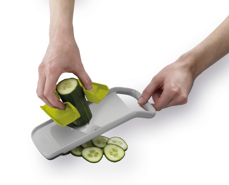 Multi-grip Mandoline (Stone) - Joseph Joseph Duo