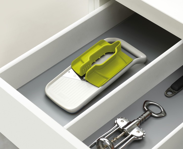 Multi-grip Mandoline (Stone) - Joseph Joseph Duo