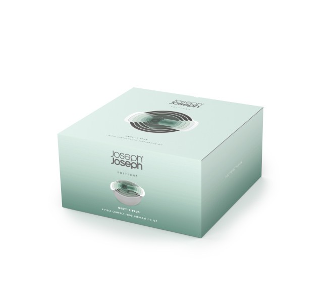 Nest 9 Piece Bowls - Sage - Joseph Joseph