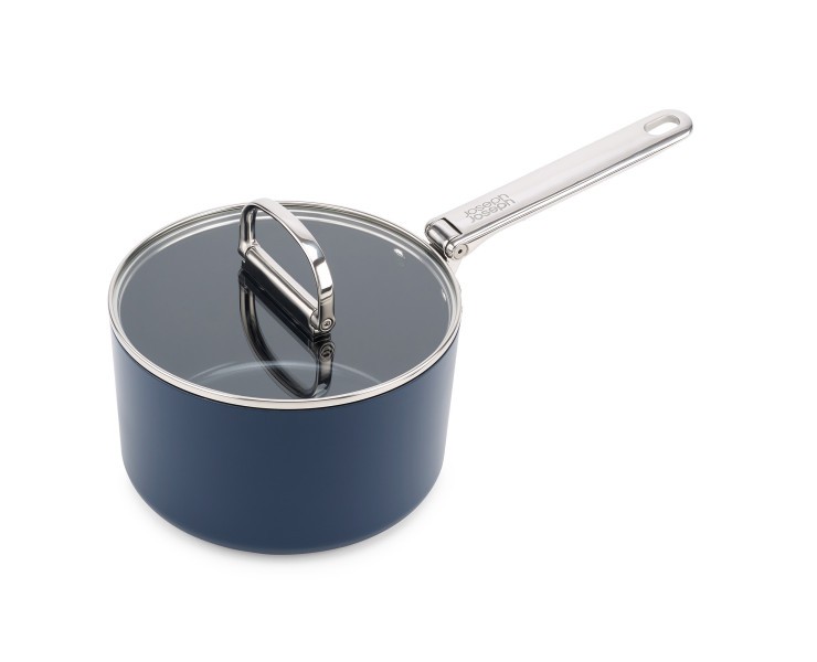 Space 23cm/5.4qt Non-Stick Induction Saucepan & Lid - Joseph Joseph