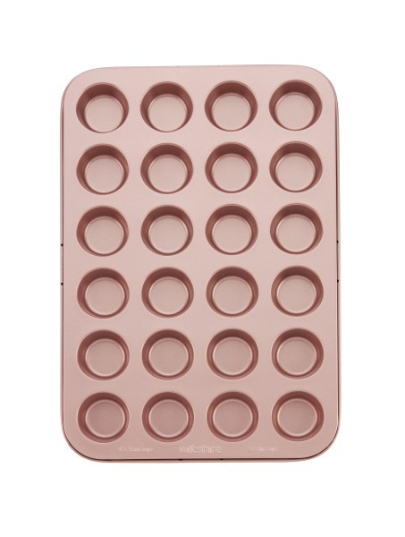 Rose Gold Mini Muffin Pan 24Cup - Wiltshire