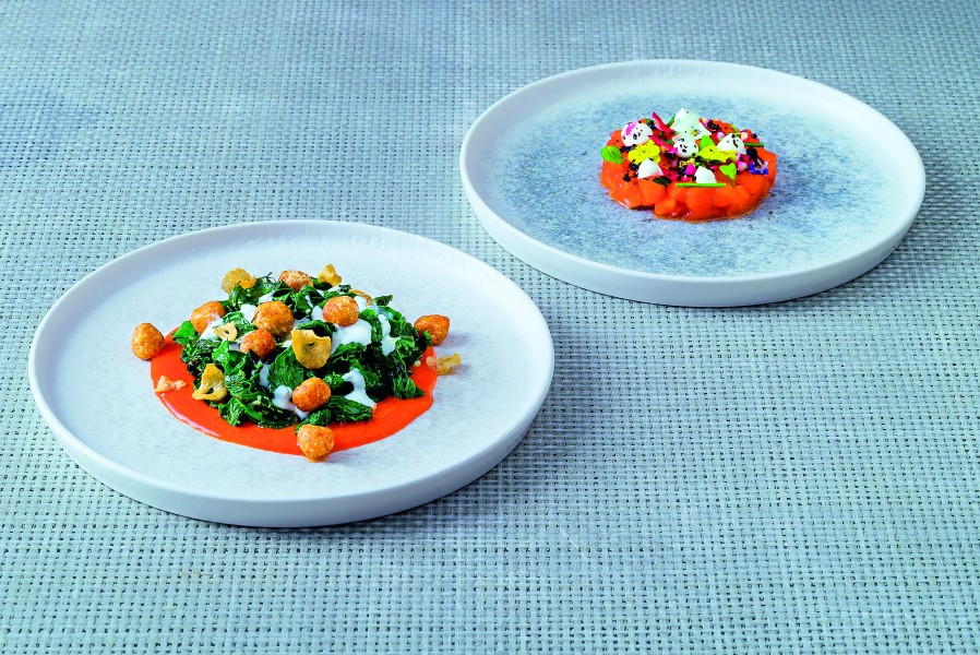 Lunar White Plate 280mm  - Bonna