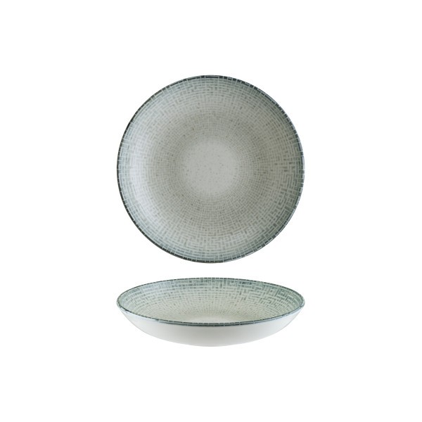 Maze Bowl Flared Grey 230 mm  - Bonna