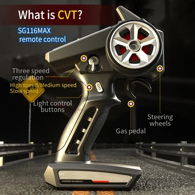 ZNLYRION Remote Control All-Terrain Off-Road Vehicle