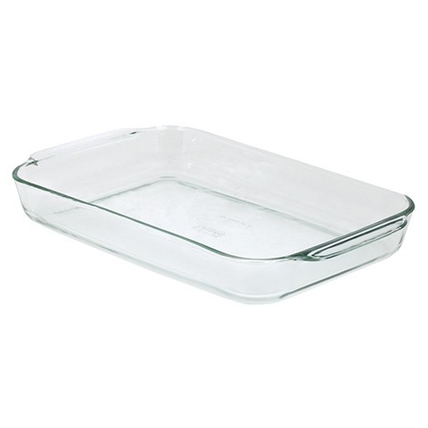 Basics Oblong Glass Baking Dish 4.5L - Pyrex