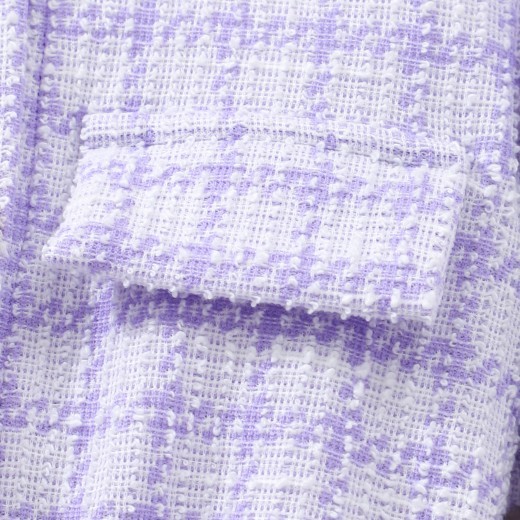 Girls' Long Sleeve Lady Star Mesh Dress