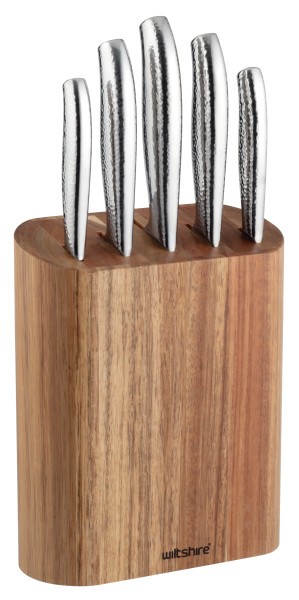 Oval Knife Block 6-Piece Set - Wiltshire
