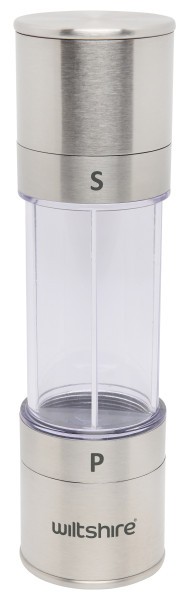 Dual Grinder Stainless Steel 19cm  - Wiltshire